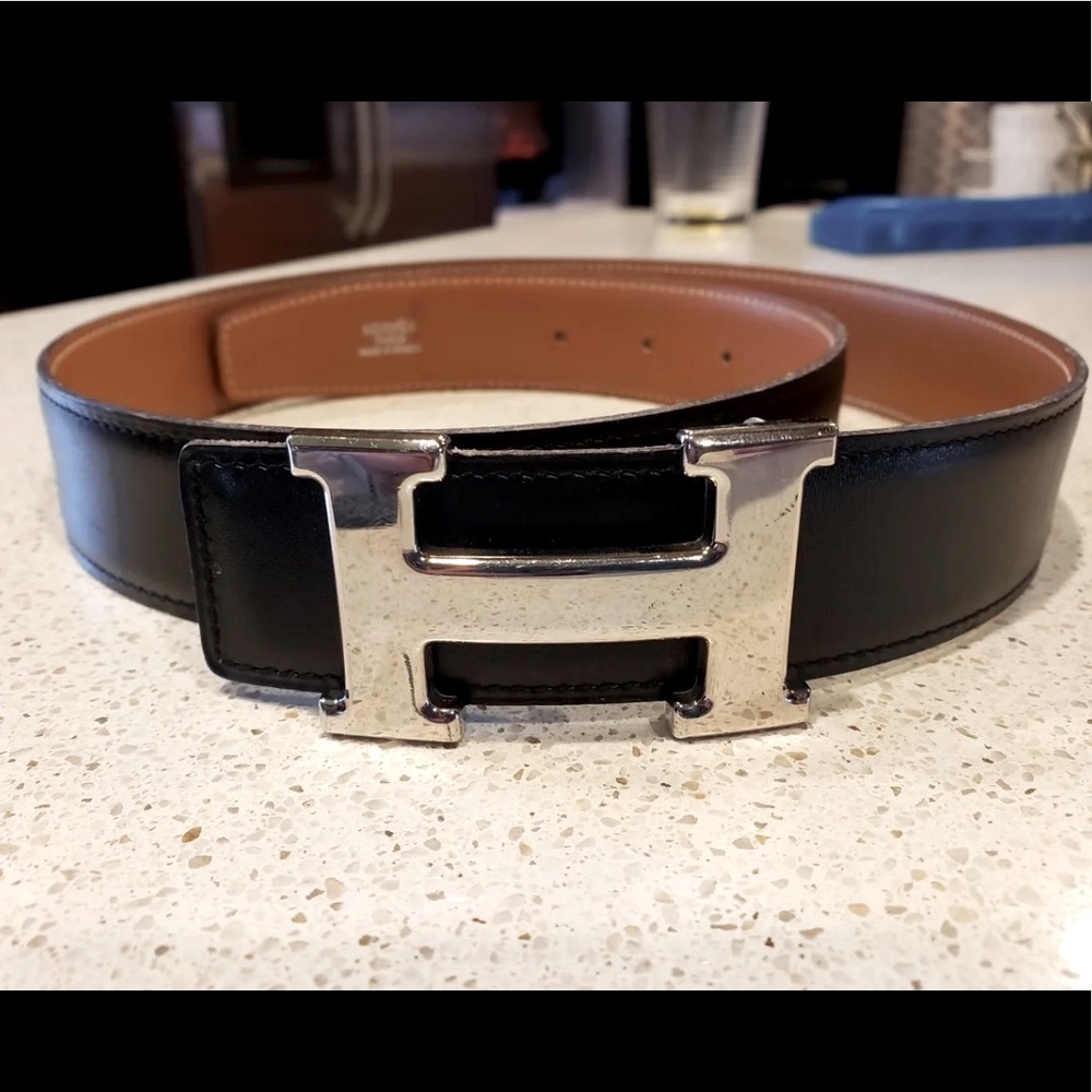 Sold! - Hermès Constance Reversible Belt - Size 75